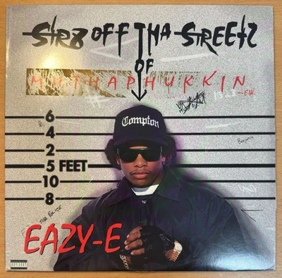Eazy-E Str8 Off Tha Streetz Of Muthaphukkin Compton LP 1996 US Original Ruthless - Image 1 of 4