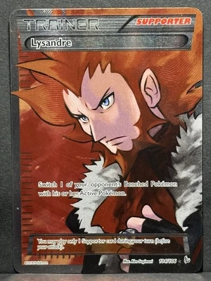 Lysandre 104/106 Full Art Ultra Rare XY Flashfire MP - Image 1 of 4