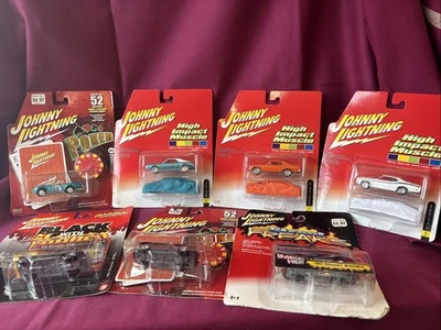 Seven Johnny lightning Cars Great Collection Mix Lot - Image 1 of 4