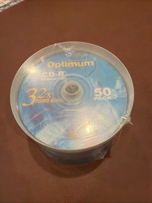 Optimum CD-R CD-recordable 50 pack 48x 700MB 80min - Image 1 of 3