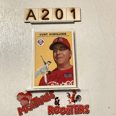 Fleer Tradition Twizzlers Food Issue Curt Schilling #6 2000 Foto 1 de 3