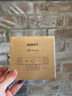 Aukey Webcam Full HD 1080p Video, Stereo Microphone, USB, Windows, Mac, Android - Image 1 of 4