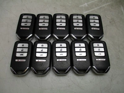 10 Piece Bulk Lot Honda Keyless Entry Smart Fob Remote OEM - Image 1 of 4