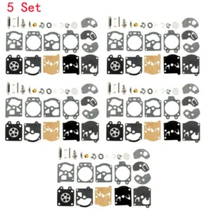 5 Set Carburetor Carb Diaphragm Rebuild Repair Kit for Walbro WA & WT K10-WAT - Picture 1 of 6