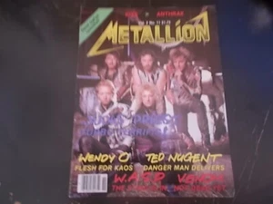 Judas Priest, Ted Nugent - Metallion Magazine 1986 - Picture 1 of 1