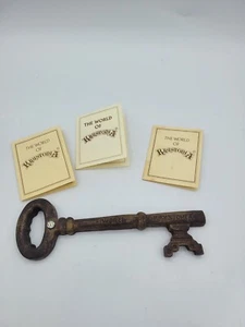 Vintage World of Krystonia 1st Year Charter Member Key Figure + Figure Cards - Bild 1 von 4