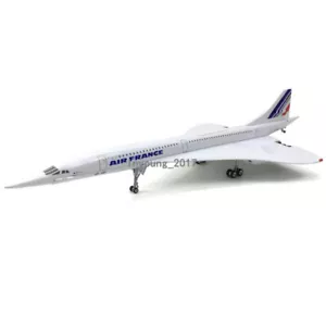 1:200 1976 Concorde Air France Airplane Model Diecast Metal Aircraft Model - Picture 1 of 12