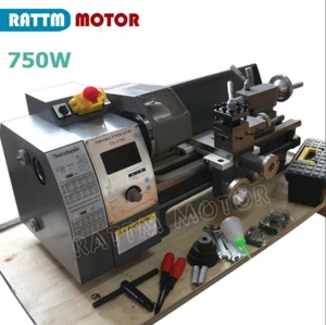 750W Metal Lathe machine CD-210V For CNC Engraving Metal woodworking - Picture 1 of 5