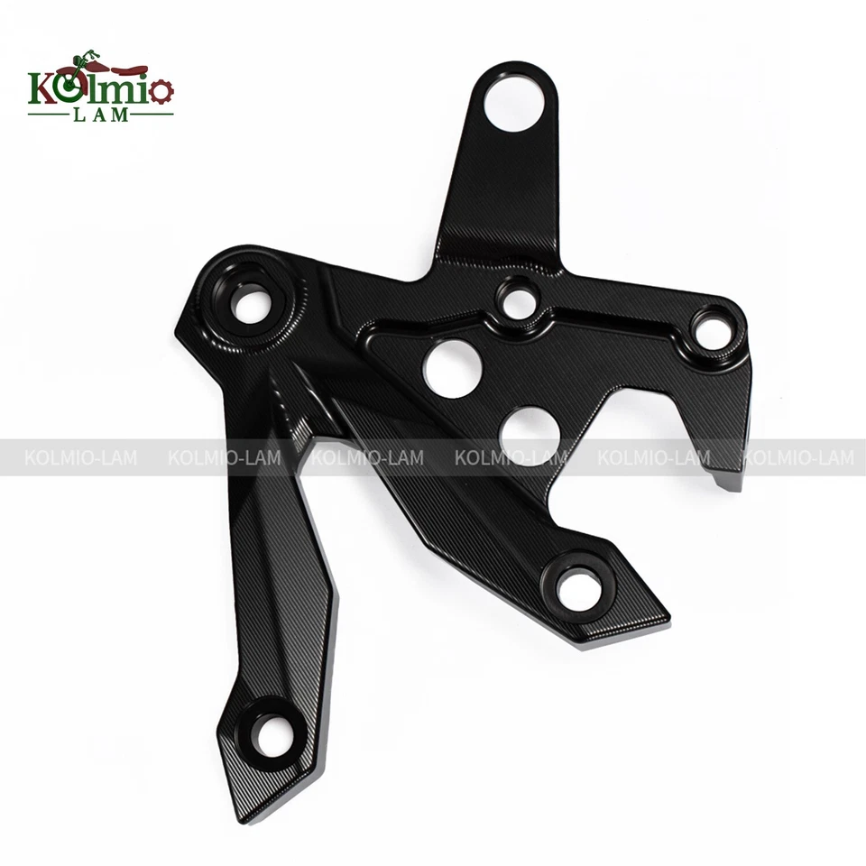 Juego de soportes reposapiés delanteros derecho aptos para Kawasaki Z750 2007-2011 motocicleta Foto 1 de 1