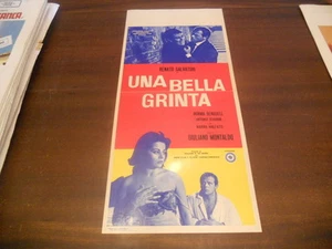 LOCANDINA ORIGINALE UNA BELLA GRINTA RENATO SALVATORI 1964 - Picture 1 of 1