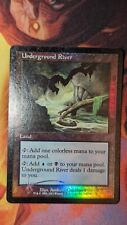 Magic: The Gathering Seventh Edition Foil Underground River LP Condition 
