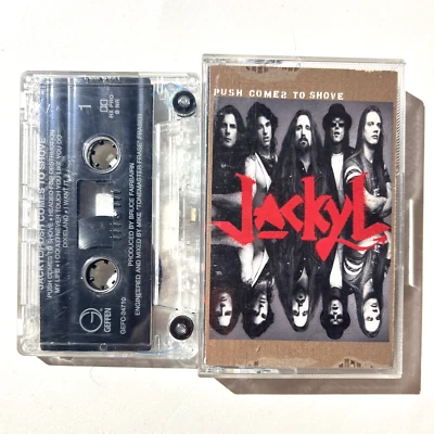 Jackyl- Push Comes To Shove (Cassette Tape) 1994 Geffen Records Hard Rock Tested - Image 1 of 2