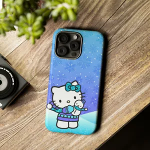 Hello Kitty Winter Blue Tough Cases - Picture 1 of 155