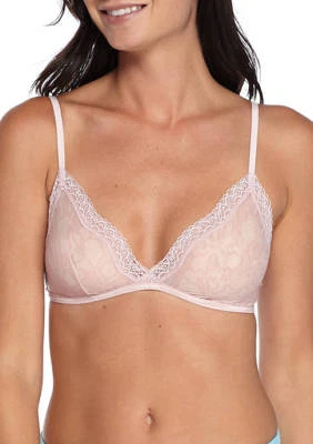 Bralette Calvin Klein Sheer Marquisette Lace-Trim Bralette XS, S, M, L, XL Foto 1 de 2