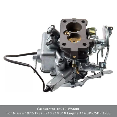 Carburetor 16010-W5600 For Nissan 72-82 B210 210 310 Engine A14 3DR/5DR 1983 US Foto 1 de 4