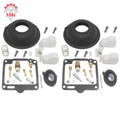 2 Set Carburetor Rebuild Kit For Yamaha XV1100 Virago 1100 1988-1999 Carb Float - Image 1 of 4