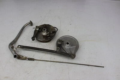 Honda Twinstar 1979 200 cm185T tambores y pedales delanteros y traseros Foto 1 de 4