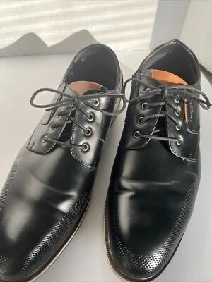 BRUNO MARC NEW YORK Mens Black Oxford Dress Shoe Size 13 - Image 1 of 4