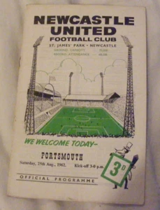 1962 1963 Newcastle United v Portsmouth - Picture 1 of 1