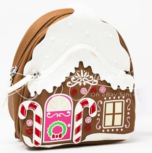 Bath & Body Works Gingerbread House Bag Purse Backpack Christmas Holiday 2023 - Picture 1 of 2