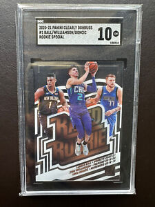 2020 Clearly Donruss LaMelo Luka Doncic Zion #1 Rated Rookie Special SSP SGC 10