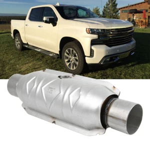 2.5" Inlet/Outlet Catalytic Converter Heat Shield EPA For Chevy Silverado 1500 - Picture 1 of 15