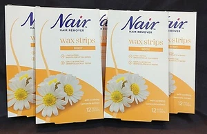 ABOXOV 5 x NAIR sanfter Körper langlebig (16) Wachsstreifen mit Kamillenextrakt - Bild 1 von 5