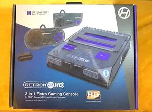 Hyperkin RetroN 2 HD Gaming Console for NES/SNES/Super Famicom In-Hand! + PICS! - Picture 1 of 8