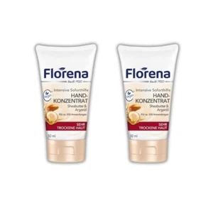 Florena Hand-Konzentrat soforthilfe mit Sheabutter & Bio-Arganöl 2x50 ml - Bild 1 von 3