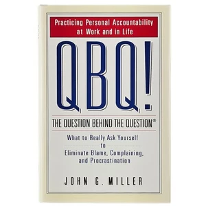 The Question Behind the Question QPQ John Miller Hardcover Book With Dust Jacket - Picture 1 of 4
