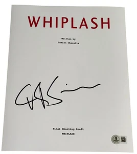 JK Simmons Signed Autograph Whiplash Full Movie Script Screenplay Beckett BAS - Picture 1 of 2