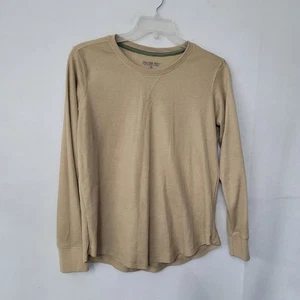 Camisa Starting Point Mujer XL Performance Térmica Manga Larga Beige Top Waffle - Imagen 1 de 10