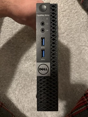 Dell Optioned 3040 Micro Intel Core I3 6100t 8gb Ram 120gb SSD Windows 10 PC - Image 1 of 4