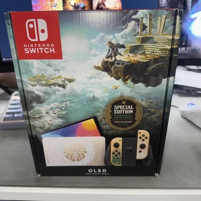 Nintendo Switch (OLED) The Legend of Zelda: Tears of the Kingdom Edition  - Image 1 of 2