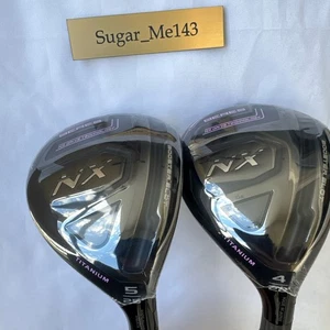 HONMA BERES NX Women's Hybrid 4H 5H 2Set VIZARD NX 37 Ladies Flex Carbon Shaft - Picture 1 of 17