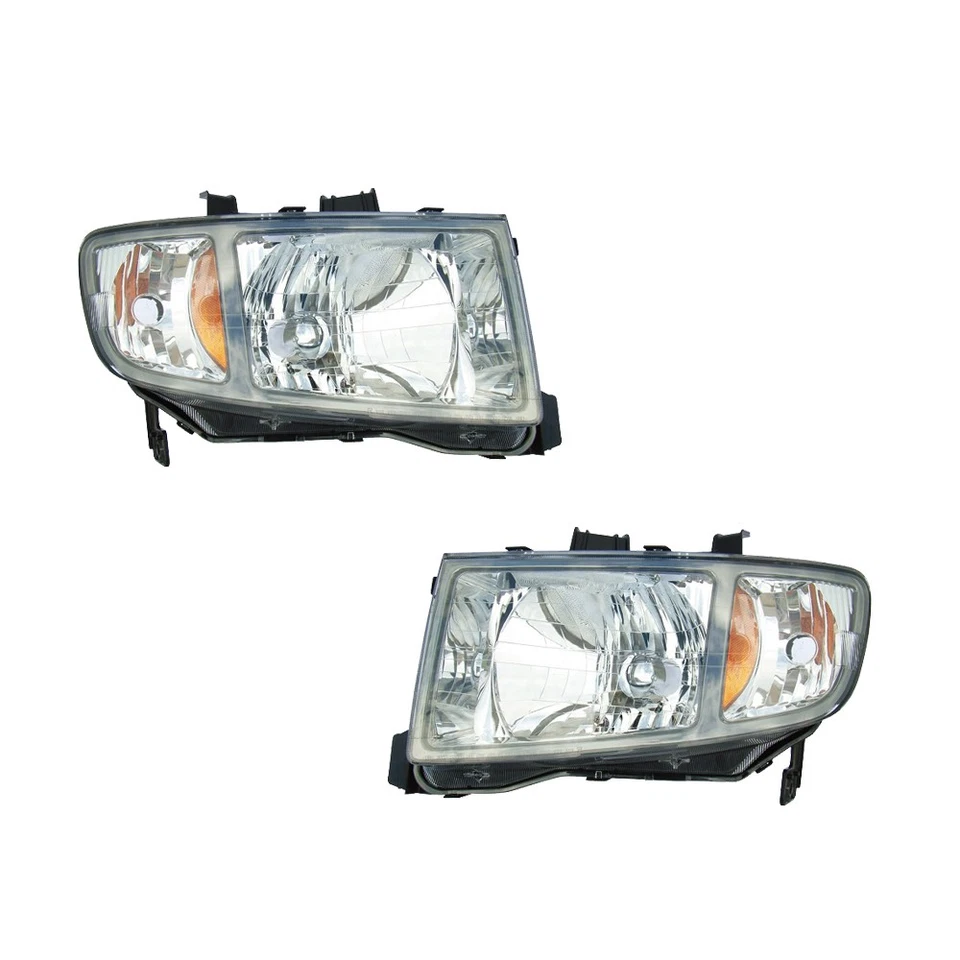 Juego de pares de faros delanteros para Honda Ridgeline 09-14 izquierda y derecha Foto 1 de 1