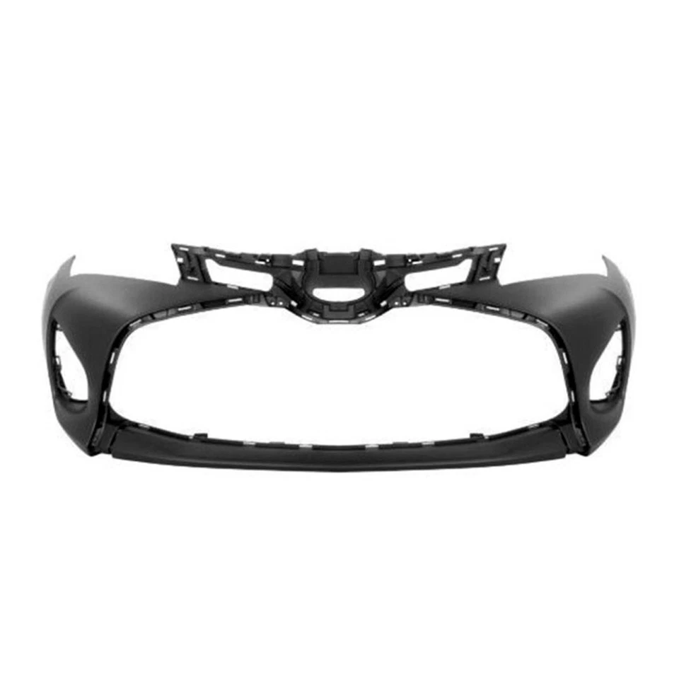 TO1000408 New Replacement Front Bumper Cover Fits 2015-2017 Toyota Yaris CAPA - Image 1 of 1