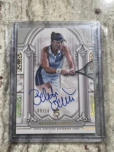 2024 Topps Royalty Tennis BELINDA BENCIC Imperial Ink Auto Autograph /10 - Picture 1 of 3