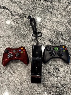 Nyko Charge Base Xbox 360 OEM Wireless Controllers Black And Metallic Red #11 - Image 1 of 4