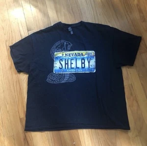 Nevada Shelby American Men’s 2xl black car T shirt - Picture 1 of 4