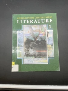 rare books 1st edition Reading In The Content Areas Literature - Imagen 1 de 9