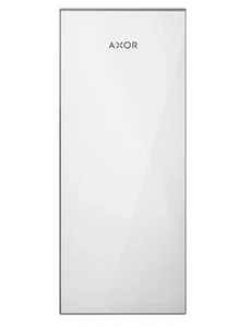AXOR Plate 245 Glass 10-inch Finish Plate in 47901000 Dimensions In Photos - Picture 1 of 5