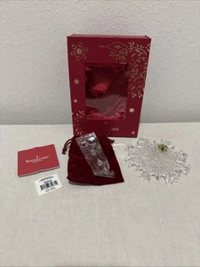 WATERFORD CRYSTAL SNOWCRYSTAL PIERCED ORNAMENT 2017 (40023162) - Picture 1 of 10