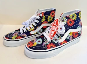 Vans Sk8-Hi Tapered Peace Floral Tenis Patín Plataforma Zapatos Talla 5.0 NUEVO - Imagen 1 de 20