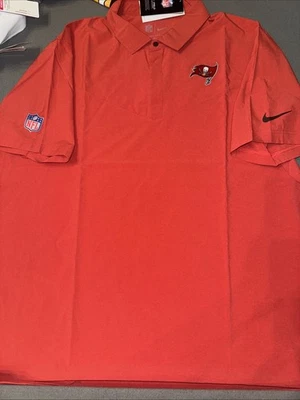 Polo de golf Tampa Bay Buccaneers Nike Dri-Fit para hombre talla XL NUEVO CON ETIQUETAS PRECIO DE VENTA SUGERIDO POR EL FABRICANTE 80 USD Foto 1 de 4