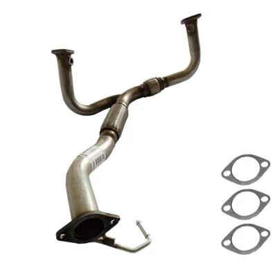 Tubo flexible de escape delantero de acero inoxidable para Kia Sorento 2003-2006 3,5 L Foto 1 de 4
