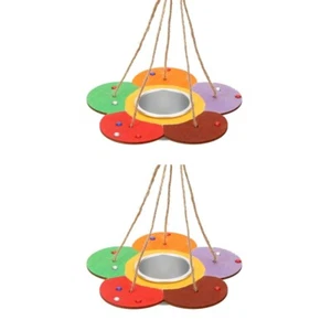 2 Sets Vogelhäuschen Zum Bemalen Bastelsets Für Kinder Vogelhaus - Bild 1 von 12