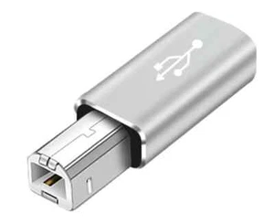 USB-C to USB-B 2.0 MIDI Adapter and Printer Connector - Picture 1 of 12