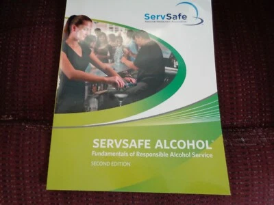 Servsafe Alcohol Fundamentals of Responsible Alcohol Service Second Edition BOOK - Image 1 of 3