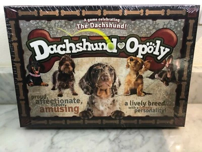 Dachshunds Dogs Monopoly Dachshund-Opoly NEW SEALED Family Game Late in the Sky - Image 1 of 4
